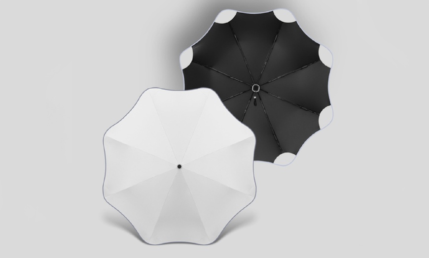 Image 9: Rounded-Corner Folding Umbrella