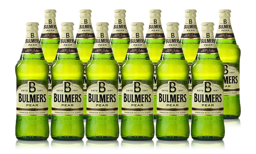 Image 1: 12-Pack Bulmers Pear Cider 