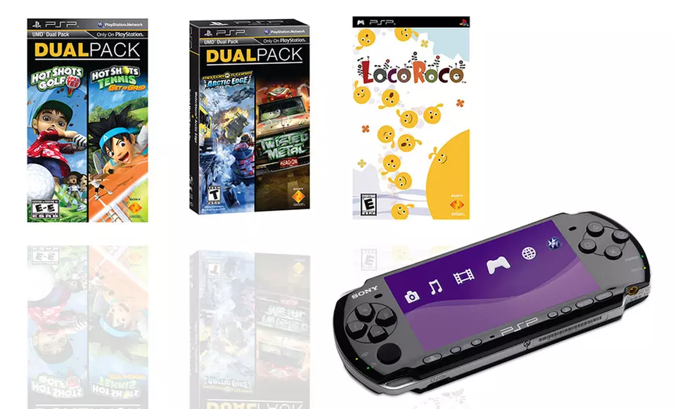 Sony psp console deals & game bundle