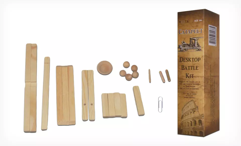 $7.99 for a MOTA Desktop Catapult Kit ($19.99 List Price). Free Returns. - Second Medium