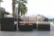 Yakoe Vancouver Rattan-Effect Garden Furniture Sofa Set with Optional Rain Cover - Image 3