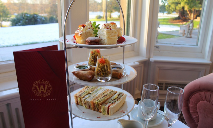 Image 1: Indian Afternoon Tea for Two or Four with Optional Glass of Prosecco