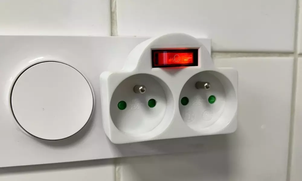 2er- oder 4er-Set Doppelsteckdosen