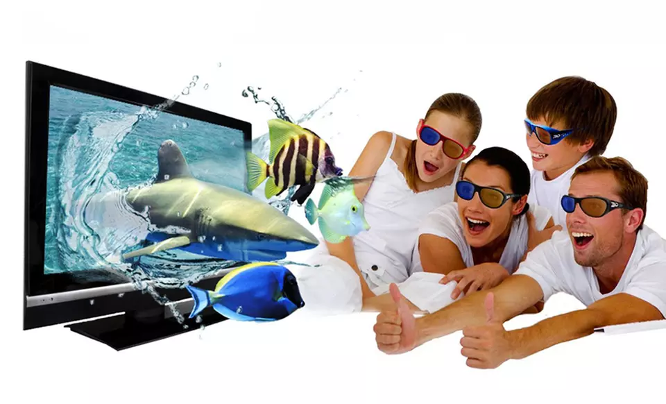 3D Video Wizard Upconverting Console with 2 Pairs of Adult 3D Glasses. Free Returns. - Primary Image