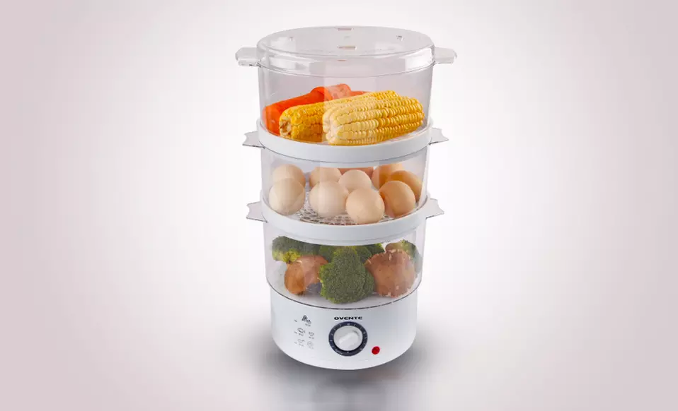 Ovente Food Steamer. Free Returns. - Primary Image