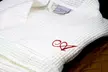 Egyptian-Cotton Waffle Spa Robe with Custom Monogram or Dad Design - Second Medium
