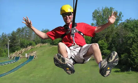 Three Zip Rides for One or Two or a 2-hour All Access Pass for Two or Four at Chicopee Tube Park (Up to 50% Off) - Primary Image