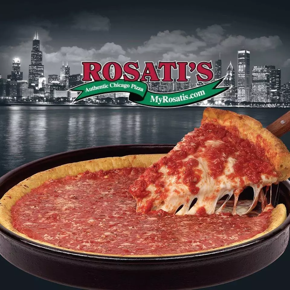 Food and Drink at Rosati's Pizza, Takeout and Dine-In (When Available) (Up to 33% Off). Two Options Available. - Primary Image