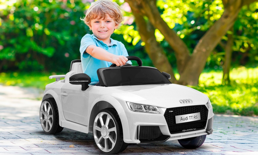 Image 5: Auto elettrica per bambini AUDI TT RS 35W Kid Mobile