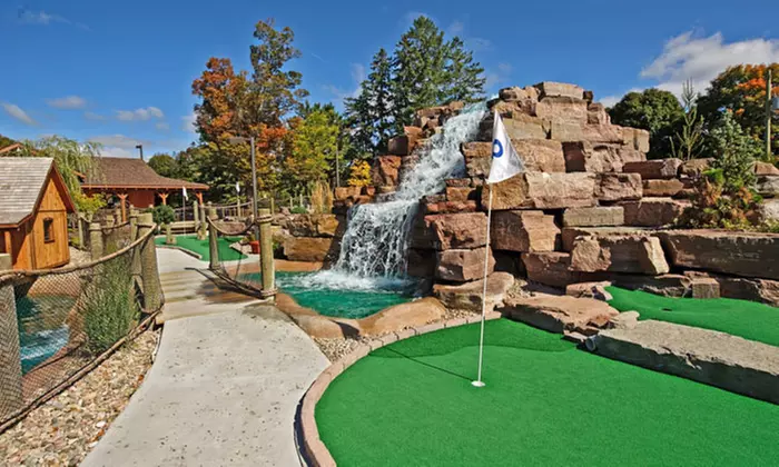 One or Three Family Mini Golf Passes or 18 Holes of Golf for Two or Four at Dunnderosa Golf Club (Up to 56% Off) - Primary Image