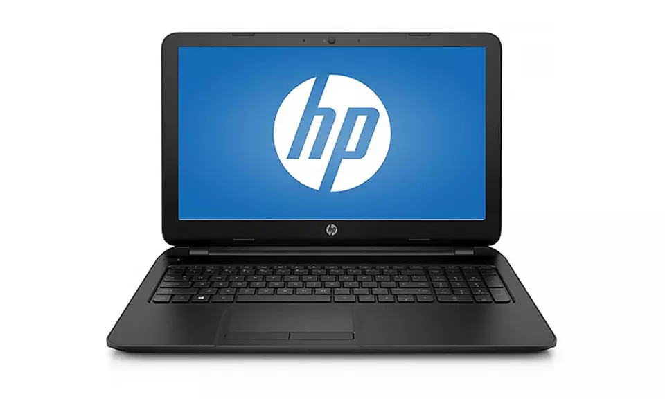 HP 15-f039wm 15.6" HD Laptop with Intel Celeron Dual-Core 2.16GHz Processor, 4GB RAM, and 500GB Hard Drive - Primary Image