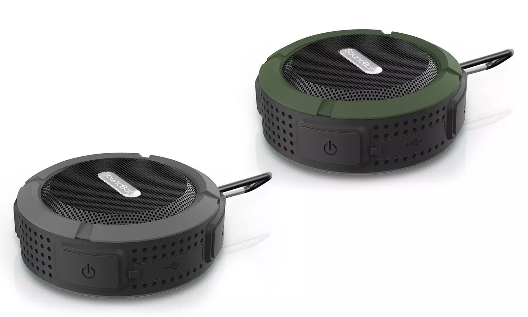 SoundBot SB512 Water- & Shock-Resistant Bluetooth Portable Shower Speaker - Primary Image