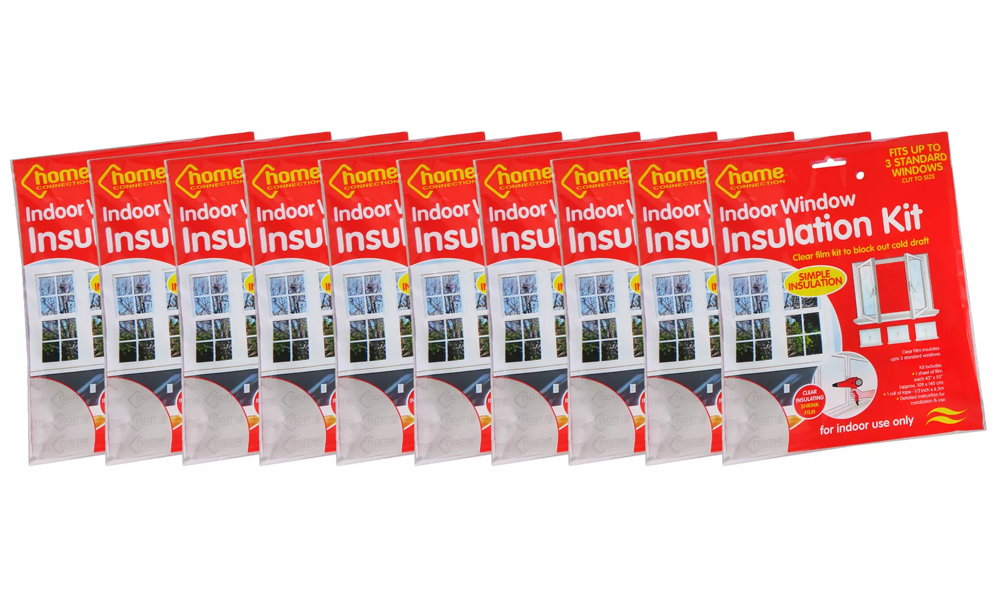 1, 5 ou 10 films isolants pour fenêtres de taille standard, quantité au choix - Image 5