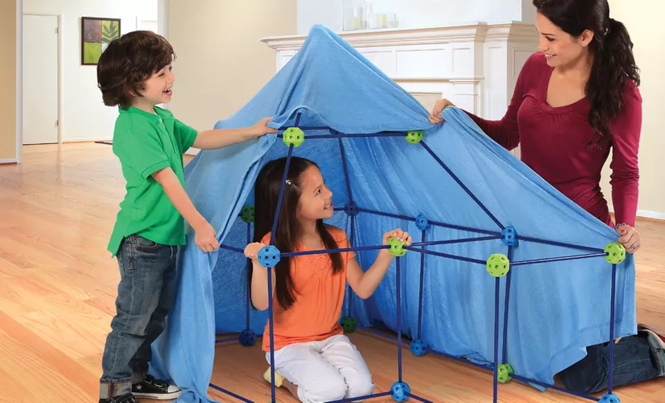 Discovery Kids Construction-Fort Set. Free Returns. - Primary Image