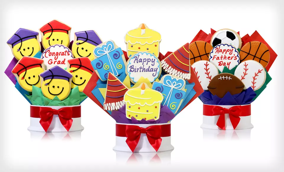 Decorated Cookies and Cookie Bouquets from Corso's Cookies (Up to 63% Off). 2 Options Available. - Primary Image