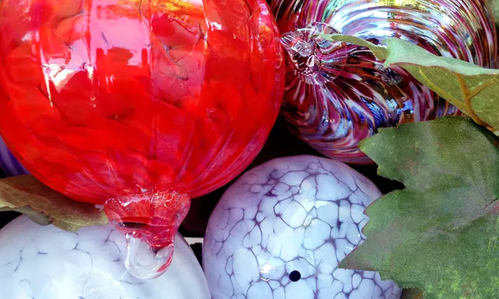 $39 for Holiday-Ornament-Making Workshop, Snowman-Building Workshop, or Both–Slow Burn Glass ($80 Value)  - Primary Image