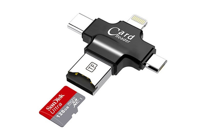 Image 2: Four-in-One Card Reader