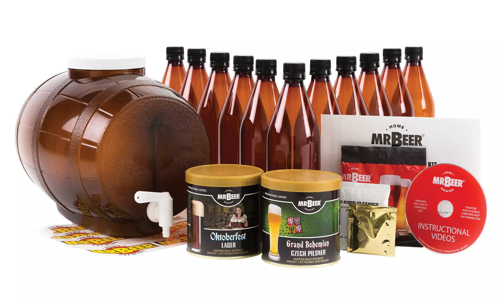 Mr. Beer European Collection Home-Brew Kit - Primary Image