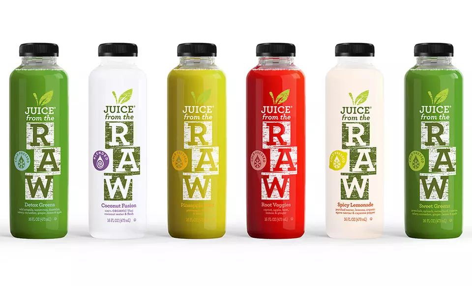 Three-Day Cold-Pressed Juice Cleanse for One or Two People from Juice from the Raw (Up to 54% Off)  - Primary Image