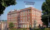 One-Night Stay with Pizza and Dining Credits at Stonewall Jackson Hotel in Staunton, VA