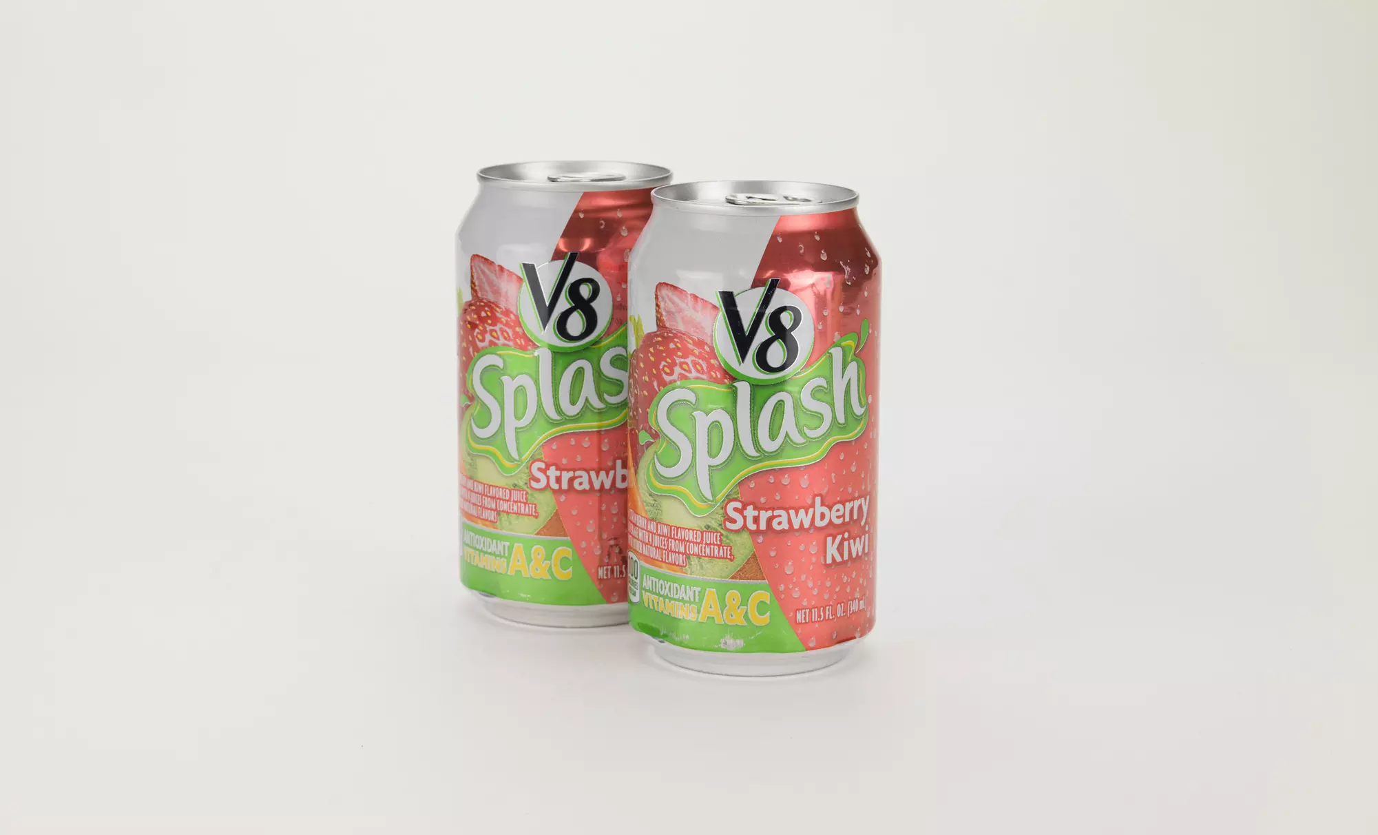 V8 Original Vegetable Juice or Splash Strawberry Kiwi; 24-Pack of 11.5 Oz. Cans + 5% Back in Groupon Bucks - Second Medium