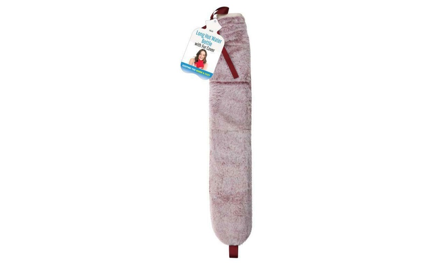 Image 20: Extra Long Hot Water Bottle