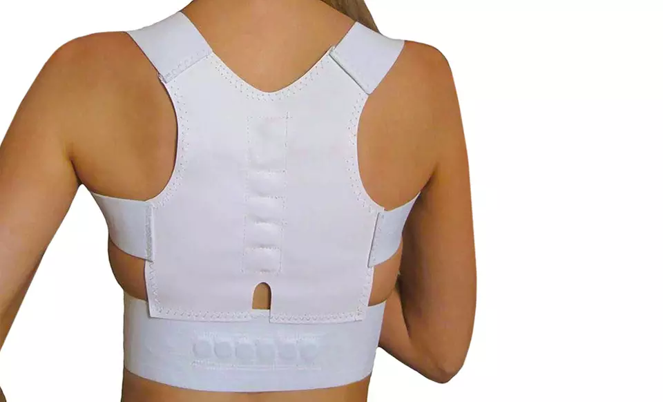 Posture-Corrective Therapy Back Brace with Magnets - Primary Image