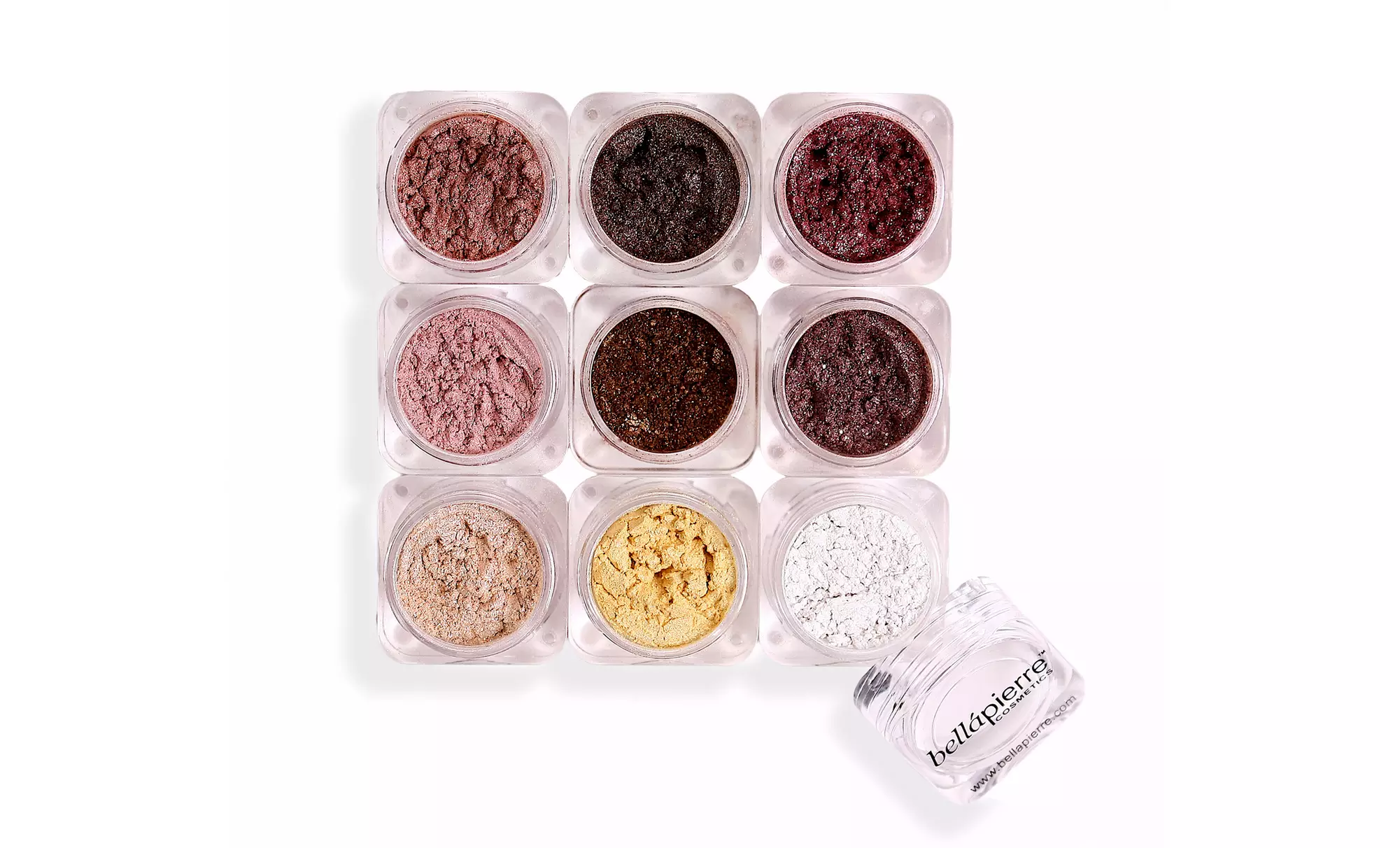 9-Pack of Bellápierre Serenity Shimmer Powder - Primary Image