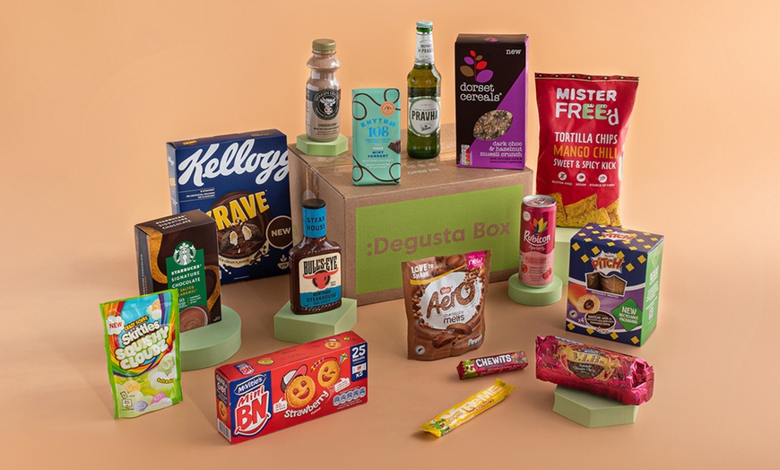 Image 2: Degusta Surprise Box with 10-15 Selected Branded Foods incl. Shipping