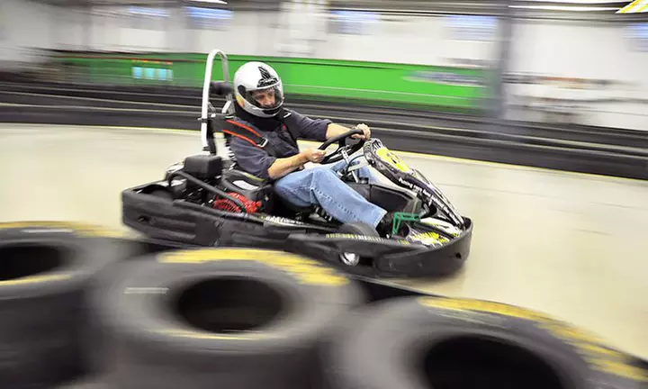 $16.99 for One Go-Kart Race and a One-Year Membership at The Pit ($35 Value) - Primary Image
