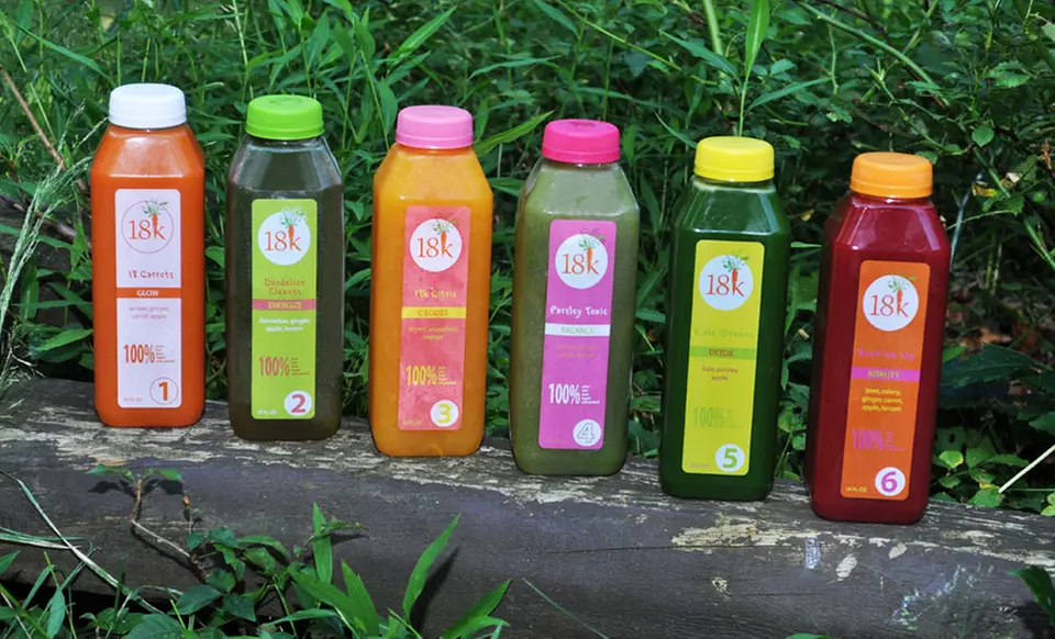 18Karrots 3 Day Juice Cleanse with 18 Bottles of Juice (16 Fl. Oz. Each) - Primary Image