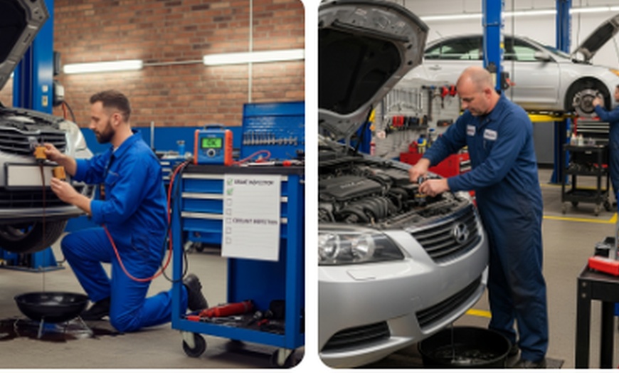 Image 4: Conventional or Full Synthetic Oil Change w/ Filter Replacement & More