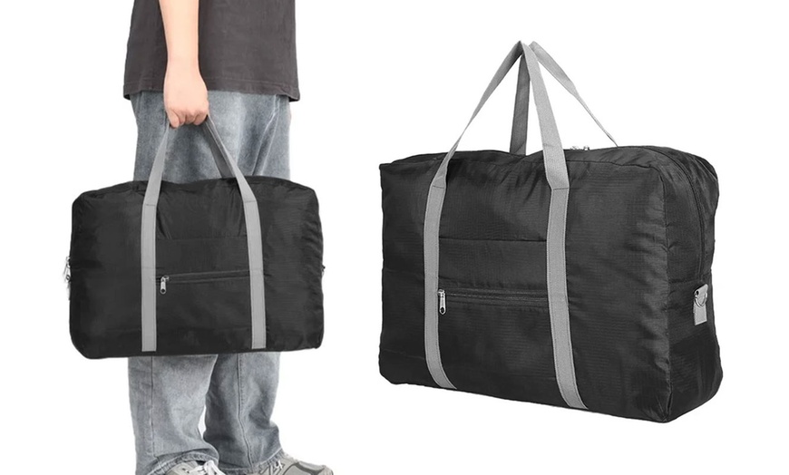 Image 1: Foldable Travel Duffel Bag