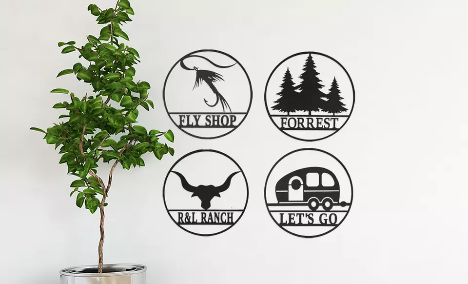 Personalize Your Outdoor Space with Custom Metal Signs