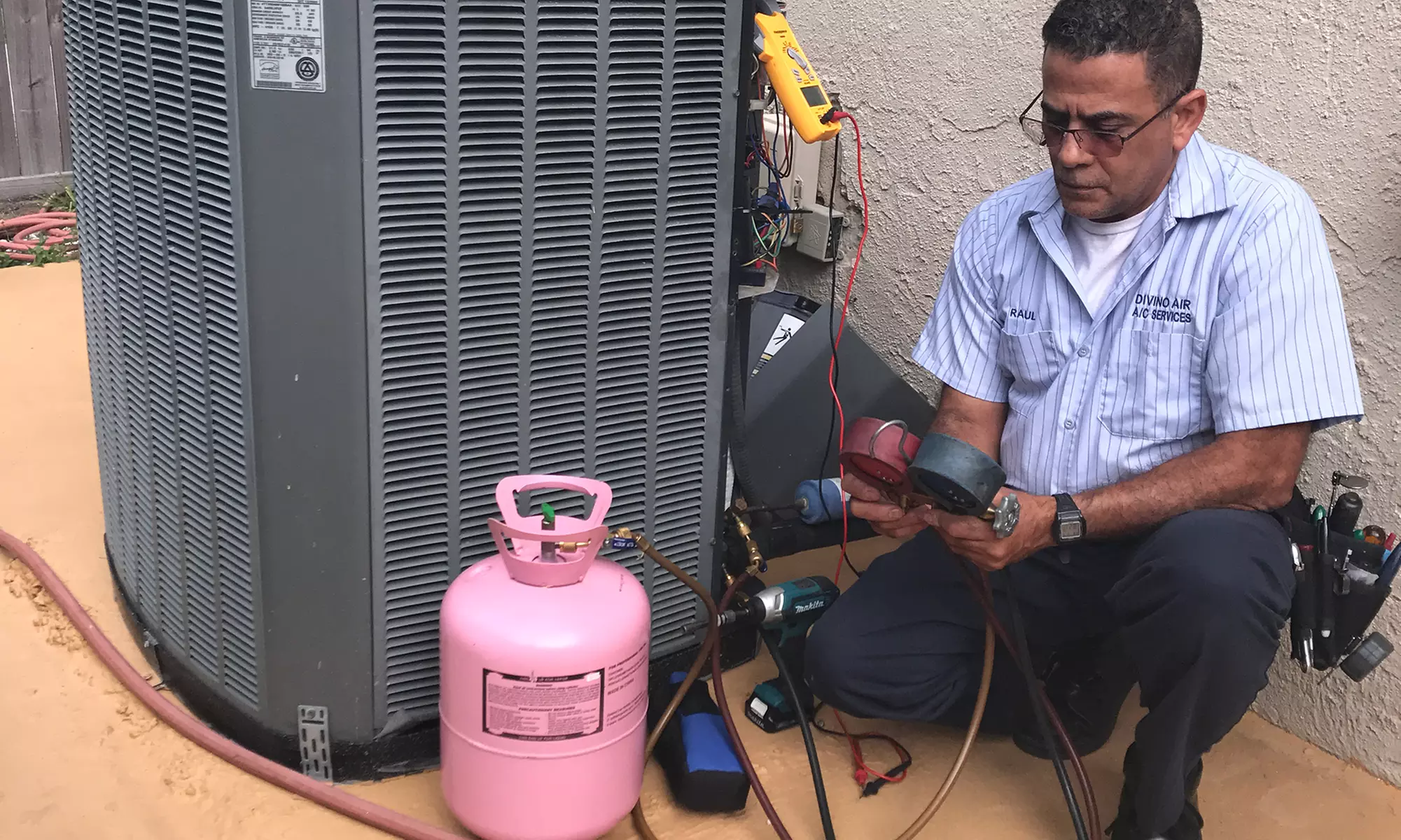 Divino Air's comprehensive AC tune up, diagnostic service call, and free estimates with up to 50% off - Primary Image