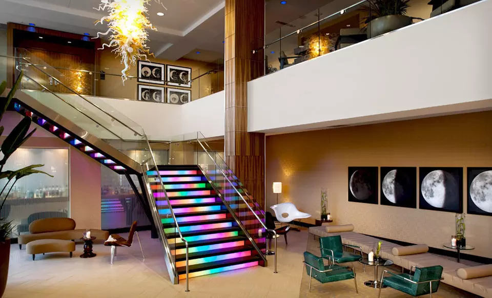 One-Night Stay with $25 Breakfast Credit and Valet Parking at Moonrise Hotel in St. Louis - Primary Image