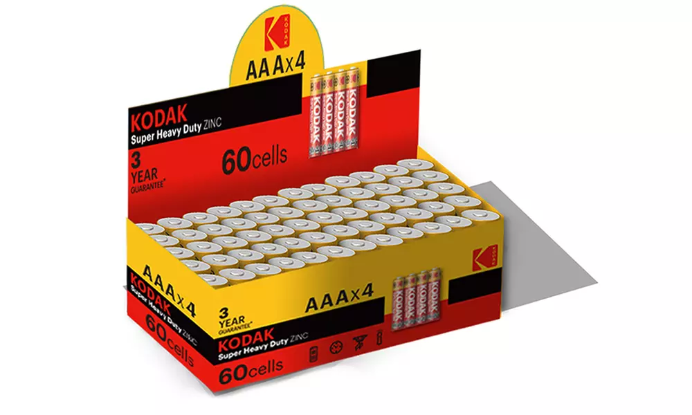 Lot de 60 Piles Kodak AA ou AAA - Second Medium
