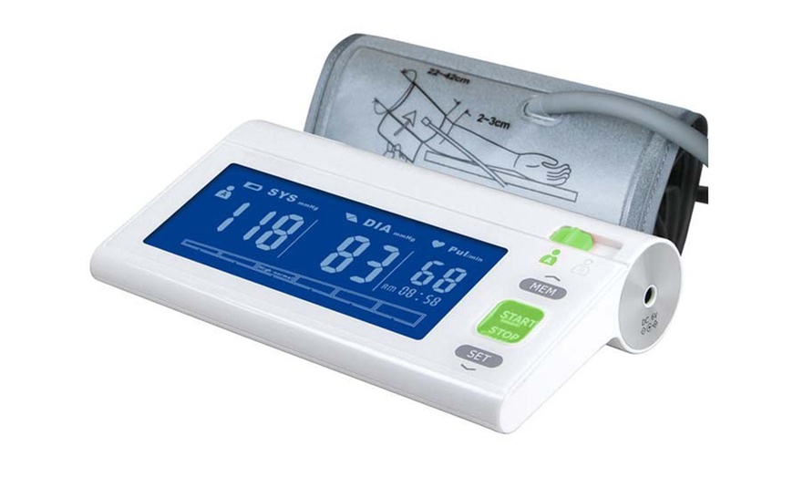 Upper Arm Blood Pressure Monitor Groupon Goods   C870x524 