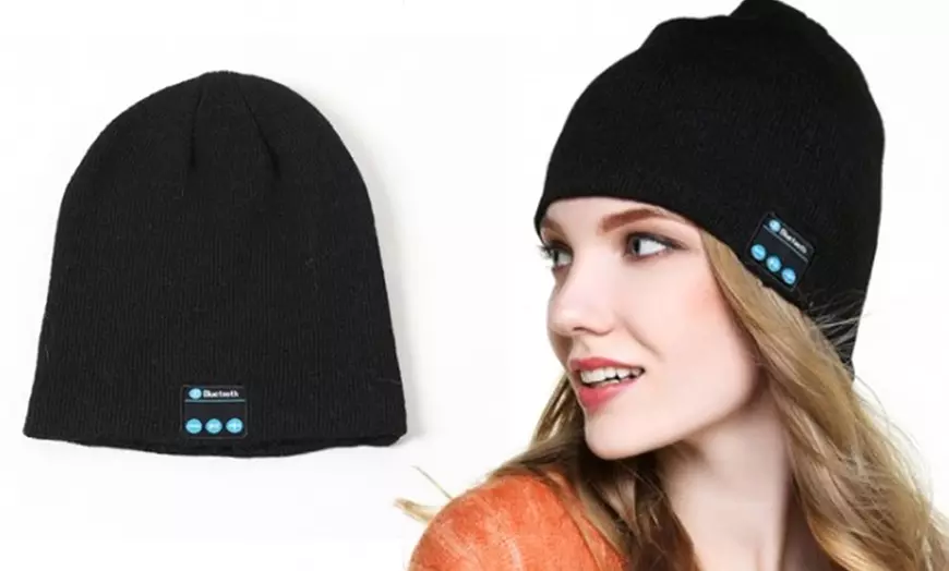 Image 7: Gorro con bluetooth