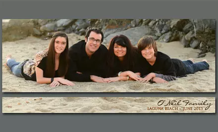 On-Location Photo Shoot with Digital Images and 5- or 6-Foot Panoramic Print from Jack Randall Photography (93% Off) - Primary Image