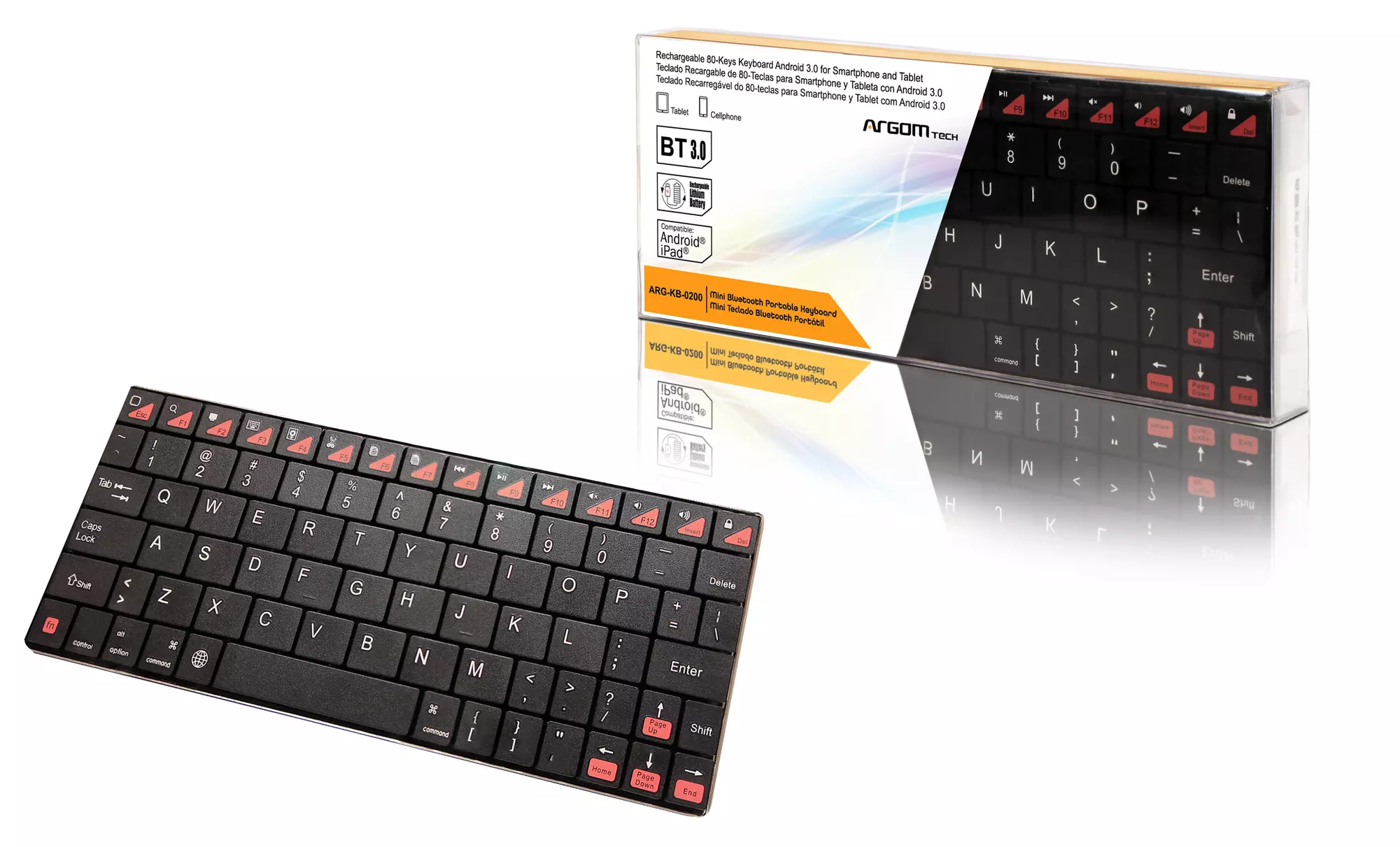 Argom Mobile Bluetooth Keyboards. Multiple Options Available. Free Returns. - Primary Image