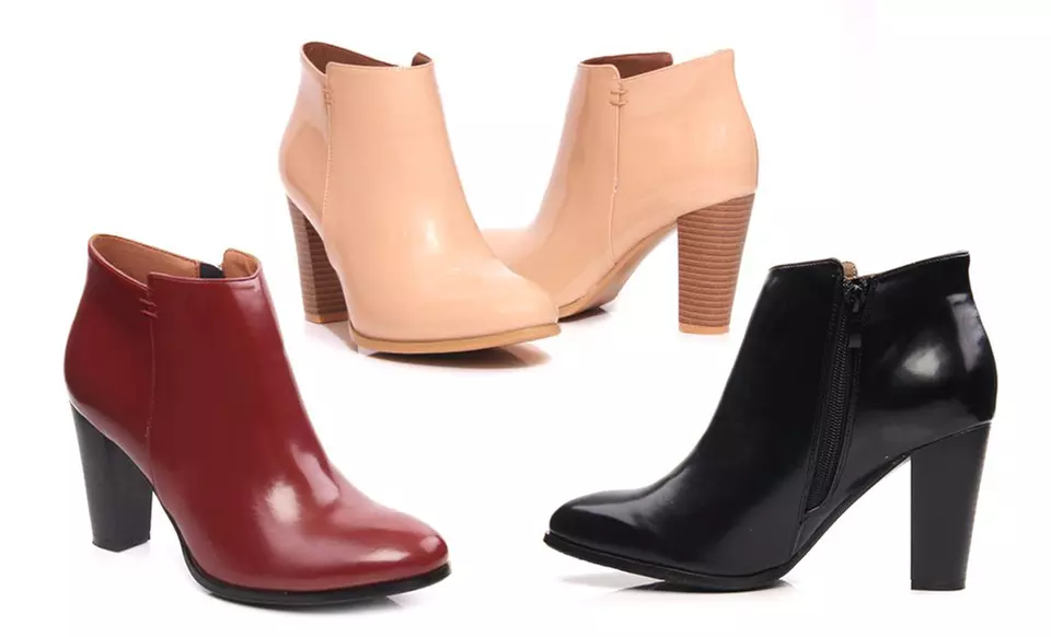 Unze Women's Ankle Boots. Multiple Colors Available. - Primary Image