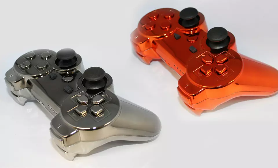 $32.99 for a PlayStation 3 Modded Controller in Chrome Orange or Titanium ($79.99 List Price). Free Shipping & Returns. - Second Medium