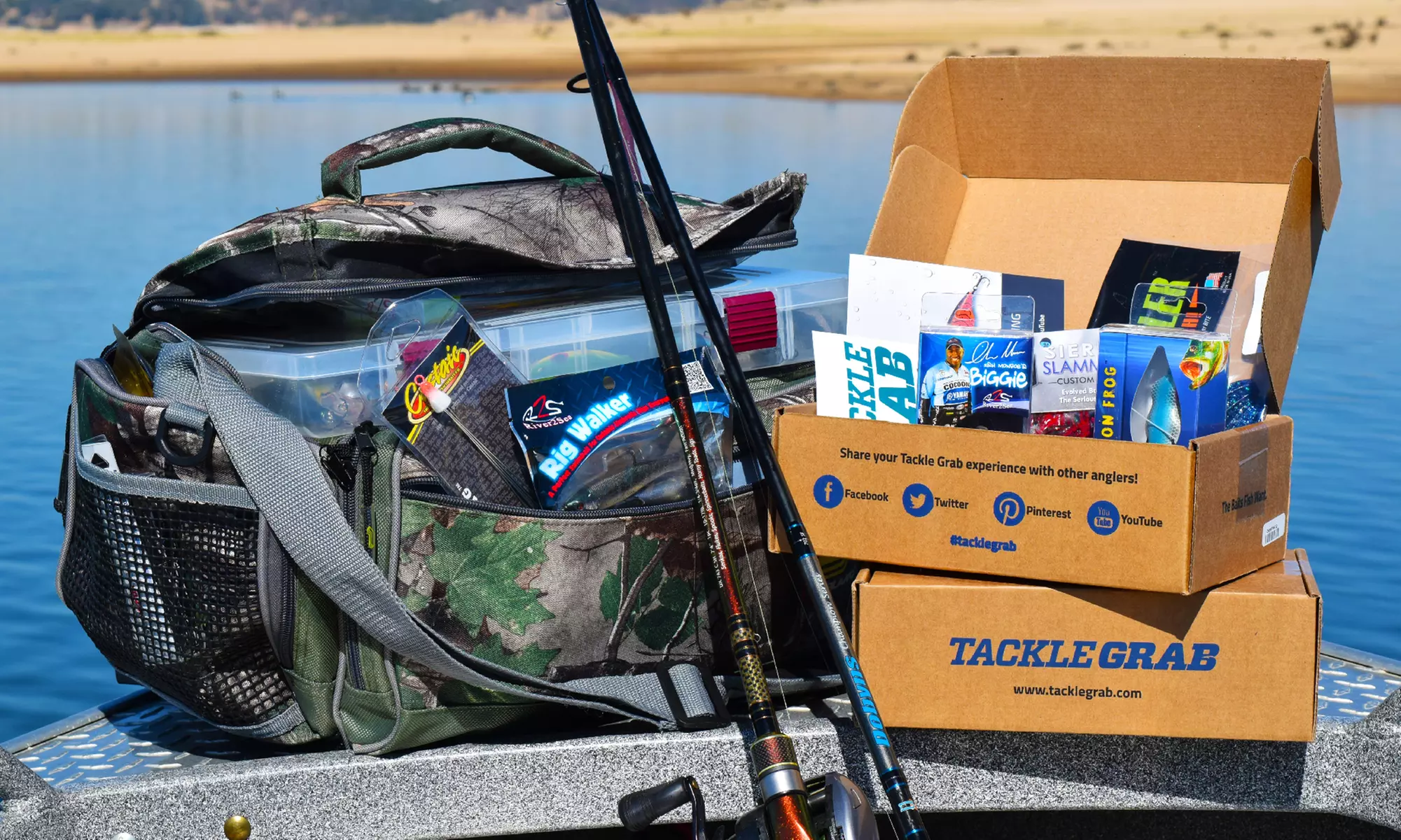 Two or Three Months of Personalized Monthly Bait and Tackle Deliveries from Tackle Grab (Up to 44% Off) - Primary Image