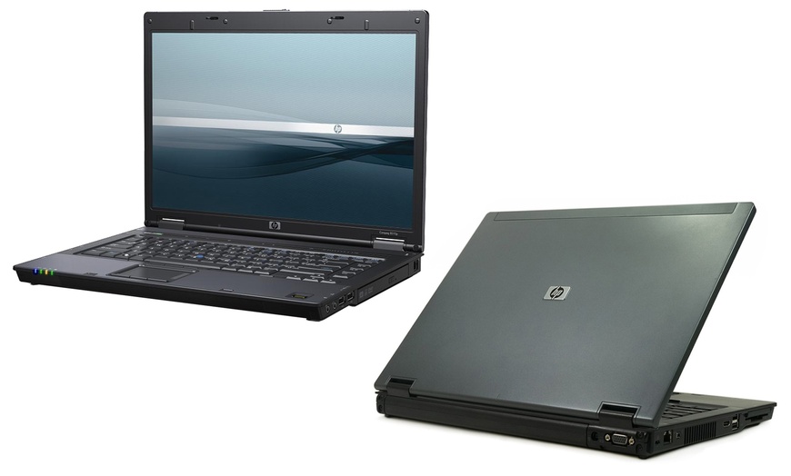 Image 1: HP Compaq 8510P 15.4" Laptop