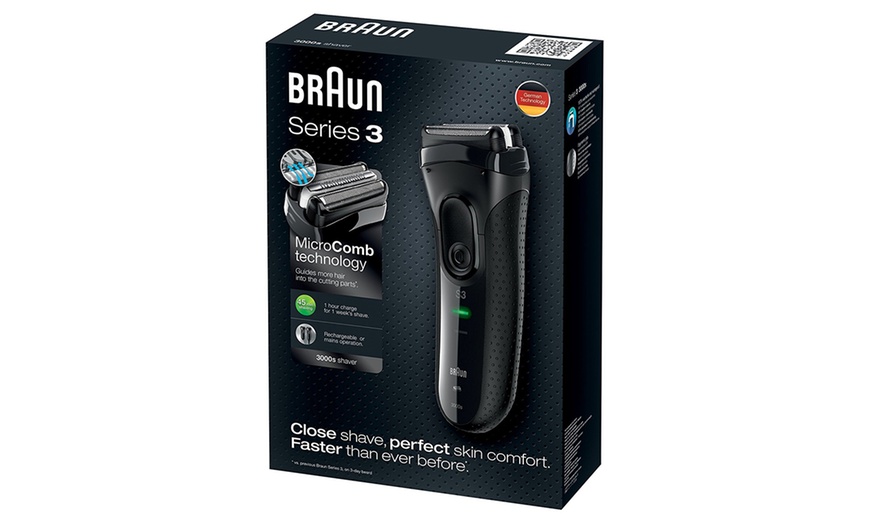 Image 4: Braun Series 3 3000 Shaver