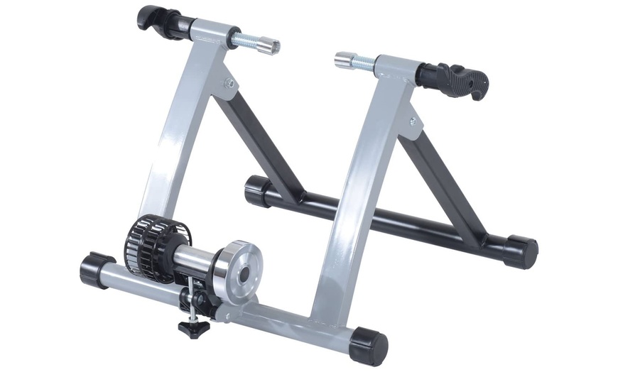 Image 7: HomCom Bike Trainer