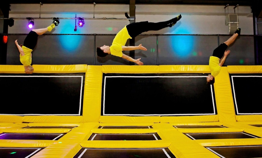 Image 2: Trampoline Park Access