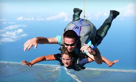 $125 for a Tandem Skydiving Jump with T-shirt from Skydive Sebastian ($215 Value) - Primary Image