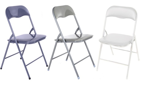 Set di 6 sedie pieghevoli New Colorada Cribel, disponibili in 3 colori